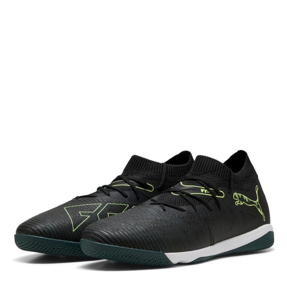 Puma Mens Future 8 Match Flat Indoor Football Shoes / Puma Black